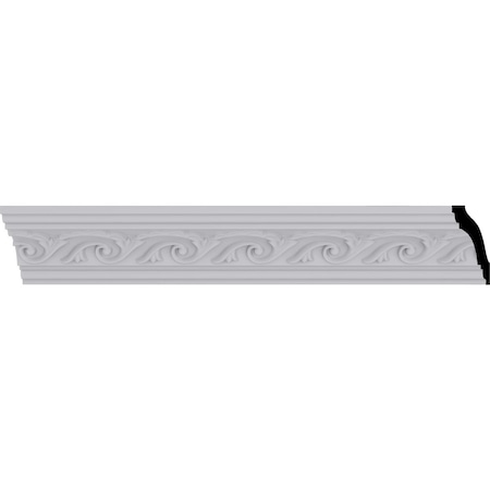 Ekena Millwork 2 3/8"H x 2 3/8"P x 3 3/8"F x 94 1/2"L Versailles Crown Moulding MLD02X02X03VE